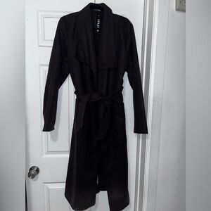 Long coat chocolate brown